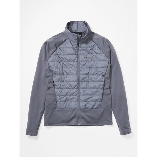 Marmot Down Jacket Grey NZ - Variant Hybrid Jackets Mens NZ2876910